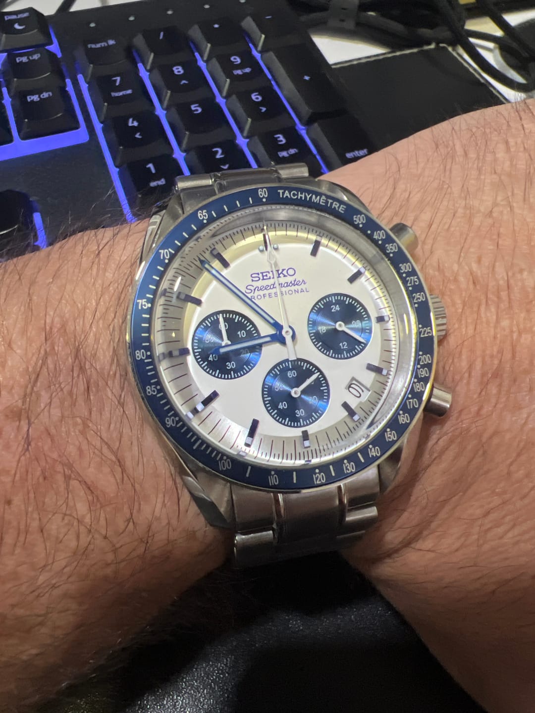 Customer photo review of 'Royal Blue Chrono' - Exclusives Series
