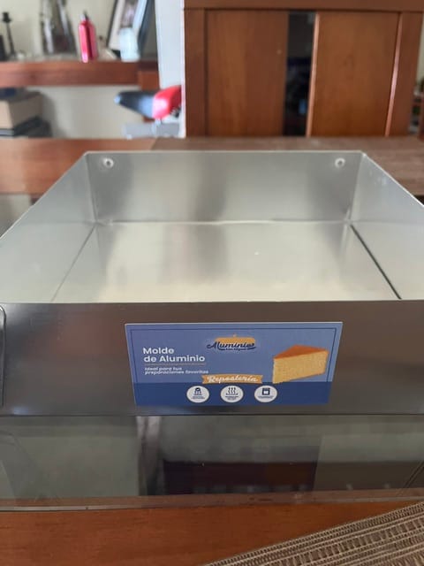 Customer photo review of Molde Cuadrado de Aluminio Desmontable