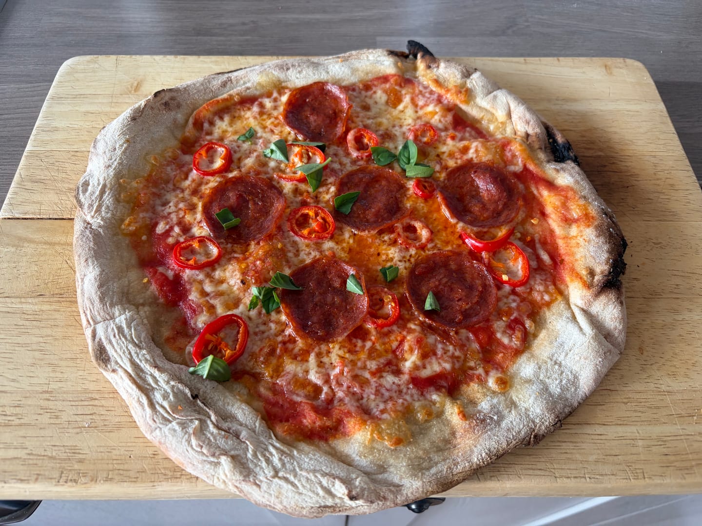Customer photo review of Sourdough Pizza Bases