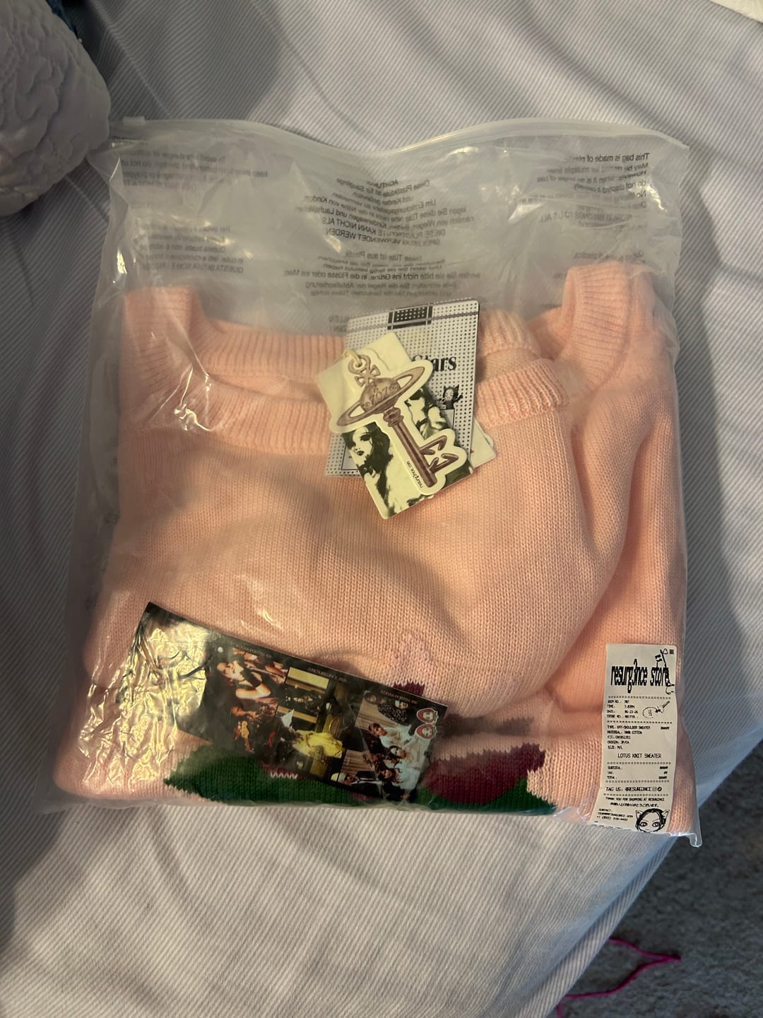 Customer photo review of LOTUS KNIT SWEATER
