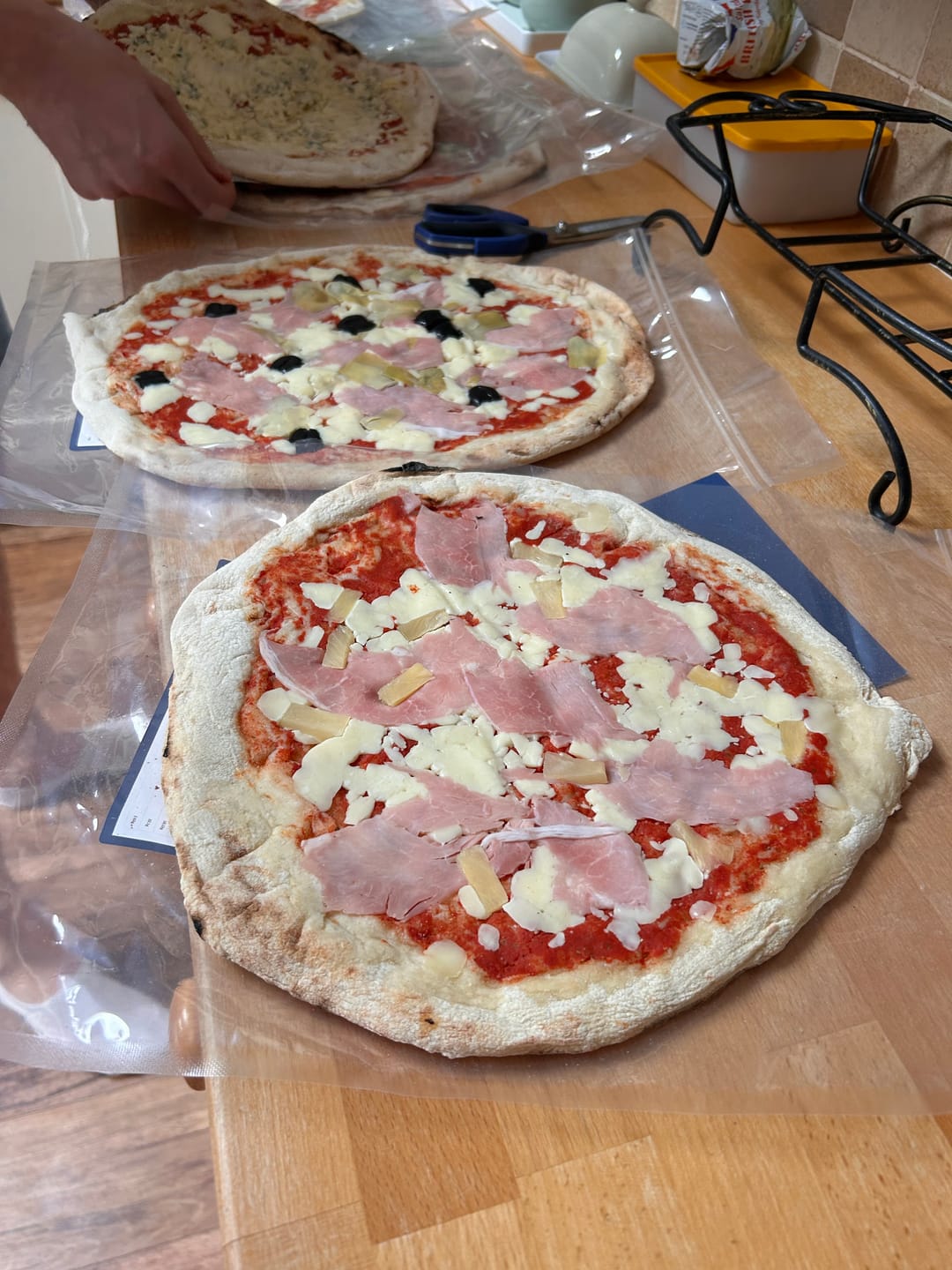 Customer photo review of Topped Meat Feast Pizza