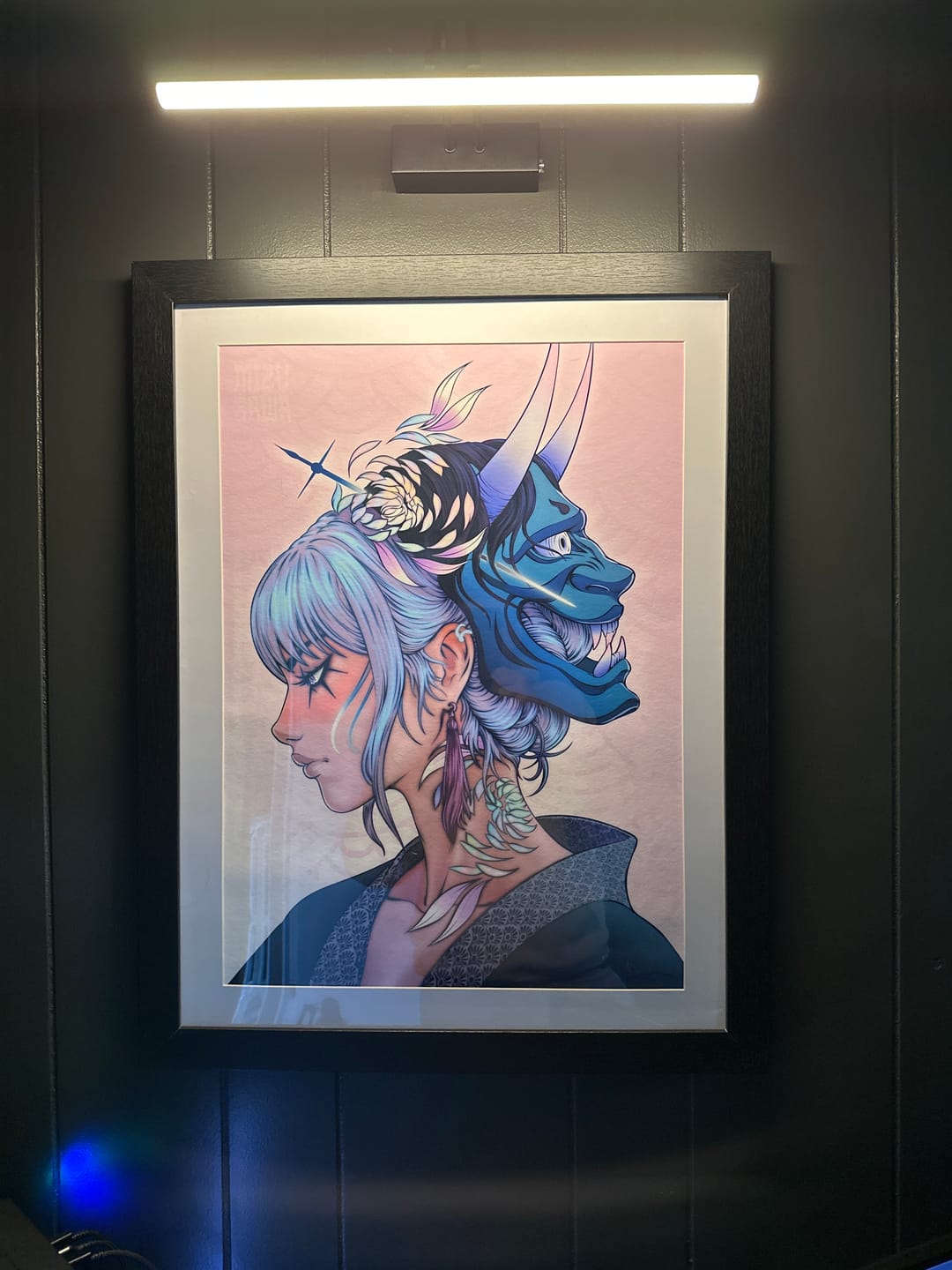 Customer photo review of HAZAMA 狭間 - Limited Edition Print