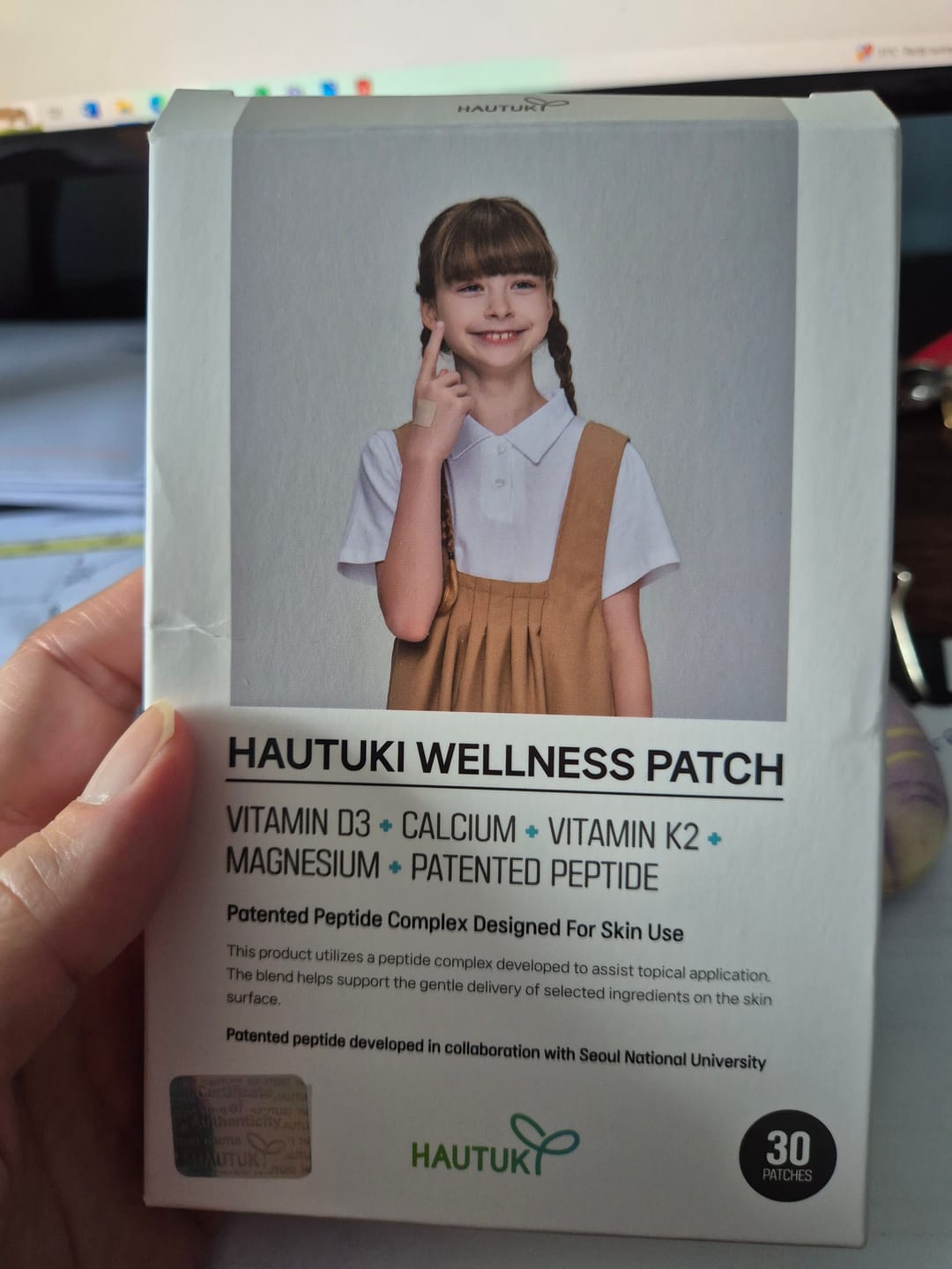 Customer photo review of HAUTUKI Wellness Patch