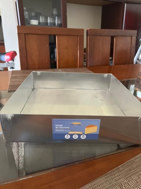 Customer photo review of Molde Cuadrado de Aluminio Desmontable