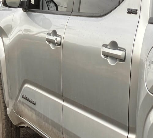 Customer photo review of Black Emblem Overlays for Tacoma (2024-2026)