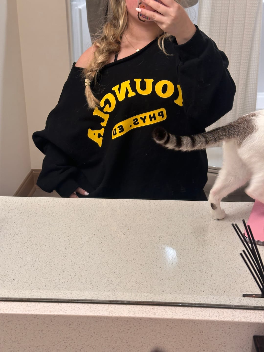 Customer photo review of W5198 - P.E. Crewneck