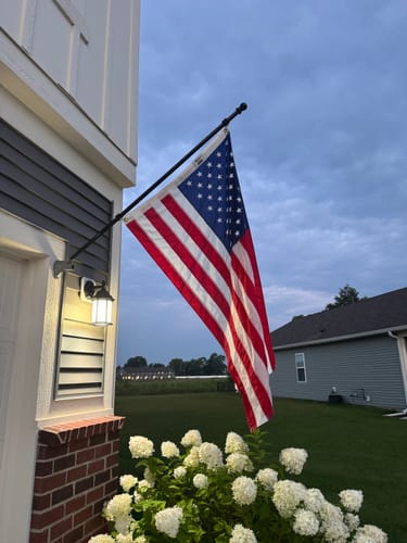 Customer photo review of 3' x 5' American Flag