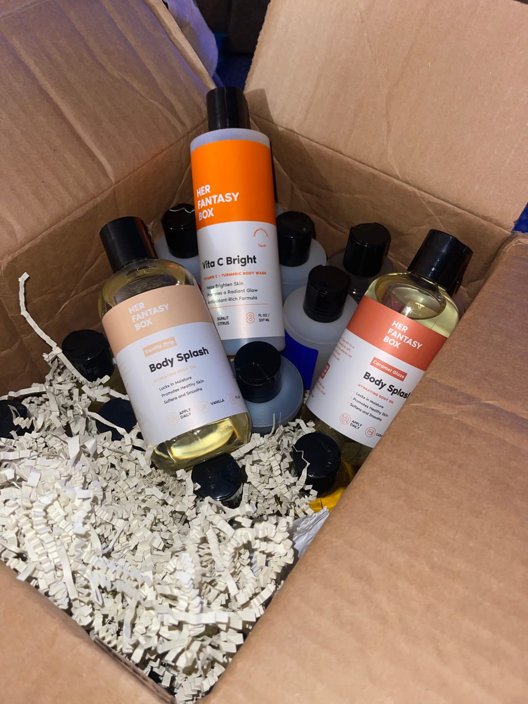 Customer photo review of The Everything Body Care Bundle