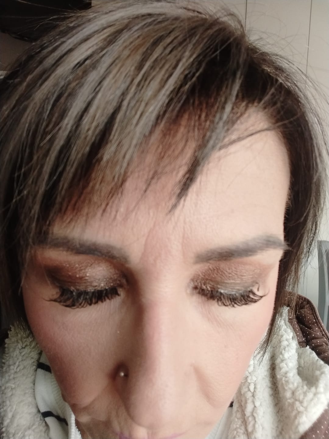 Customer photo review of Flora Lash Kit