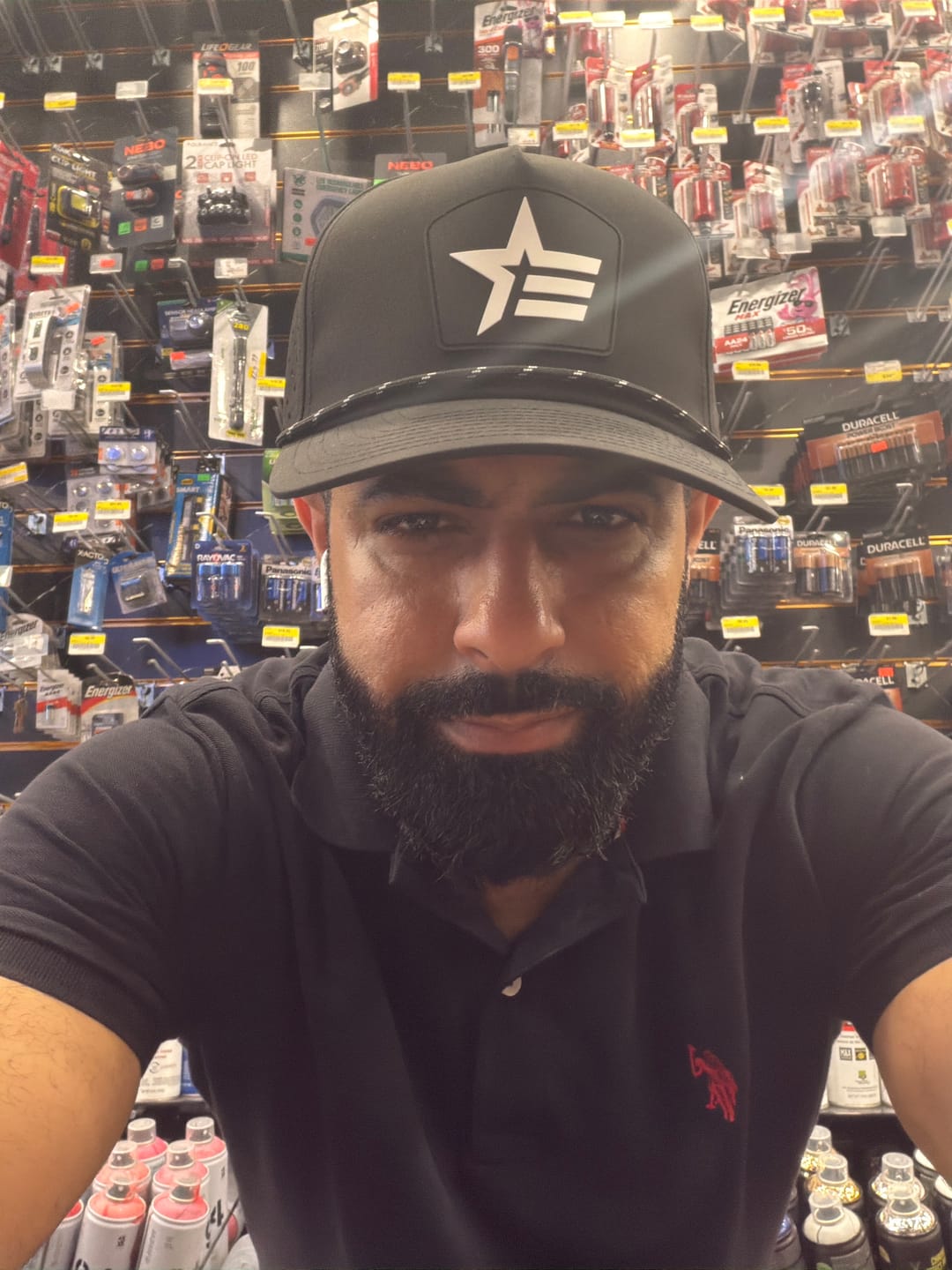 Customer photo review of Rogue Paracord Snapback - Black