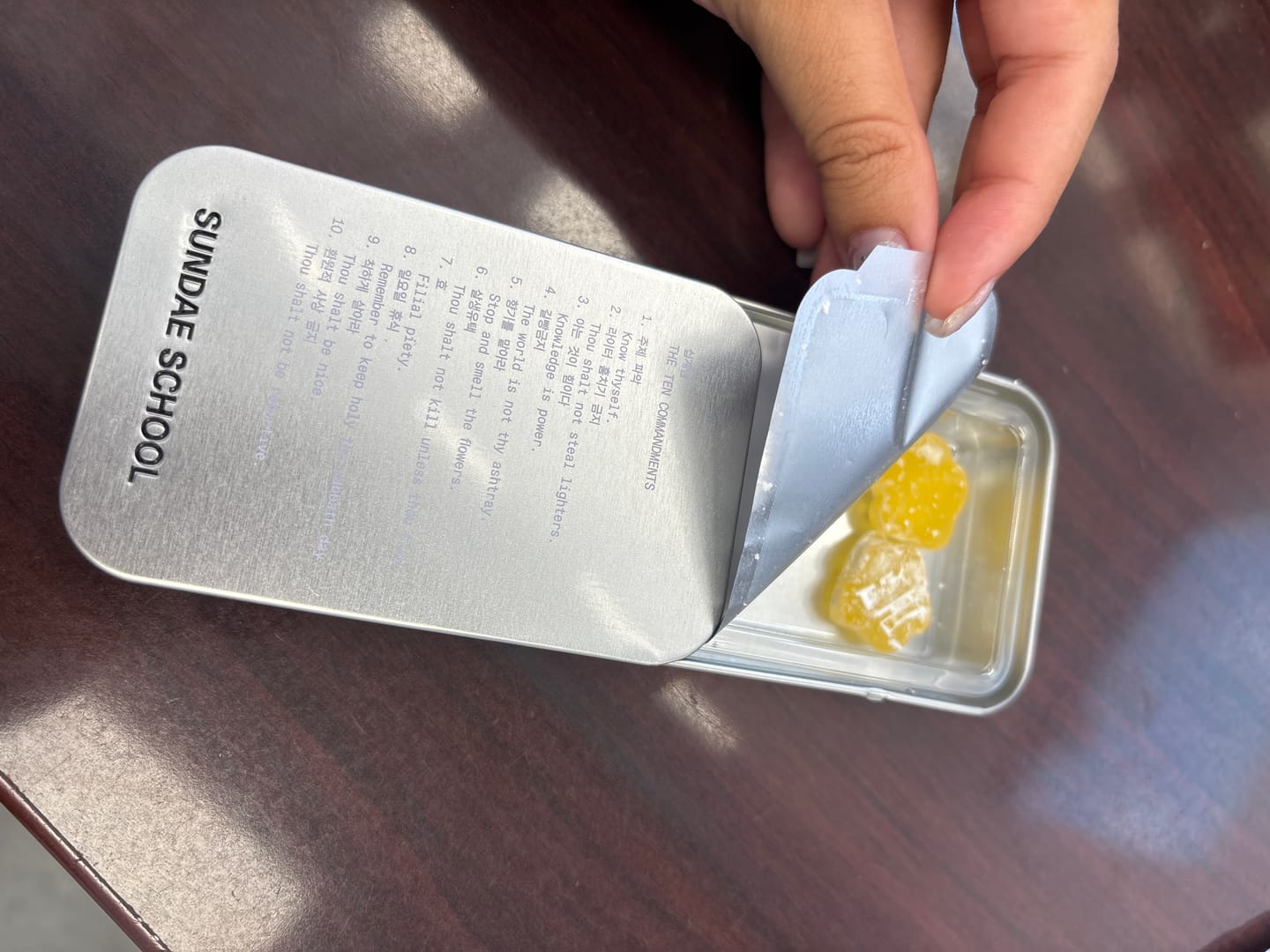 Customer photo review of Sour Yuzu (5mg) Mini