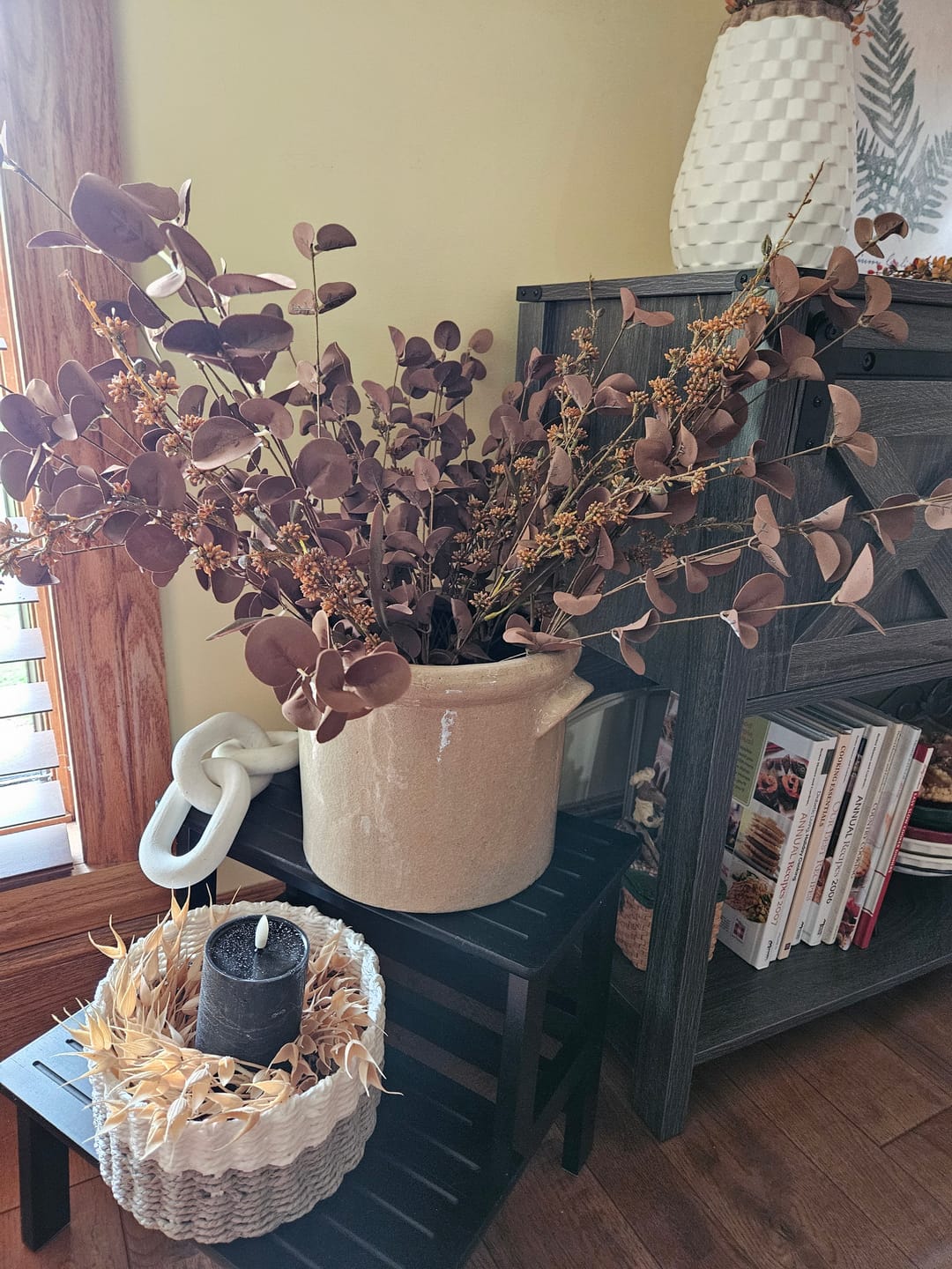 Customer photo review of Mocha Eucalyptus Stem