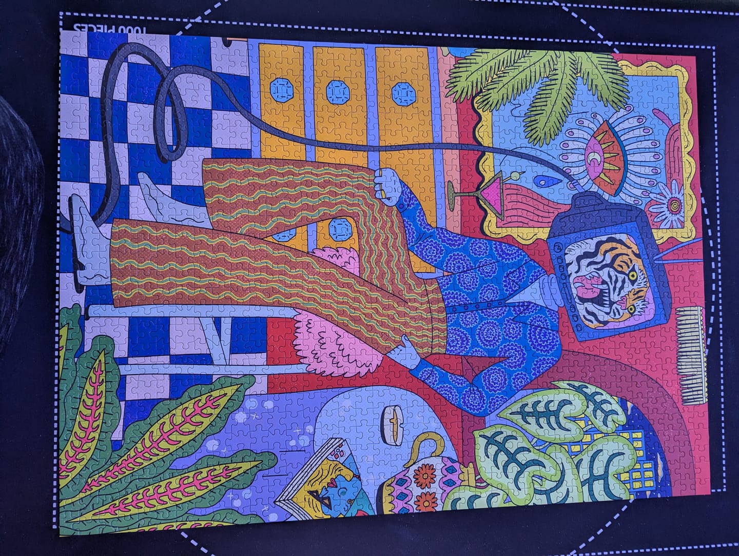 Customer photo review of Mama Told Me | 1000 Piece Puzzle