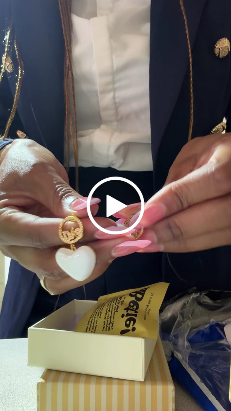 Customer video review of White Era Adore Gold Earrings