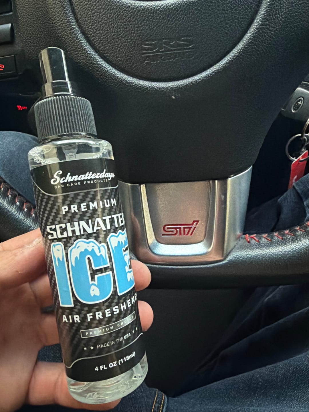 Customer photo review of PREMIUM ICE AIR FRESHENER