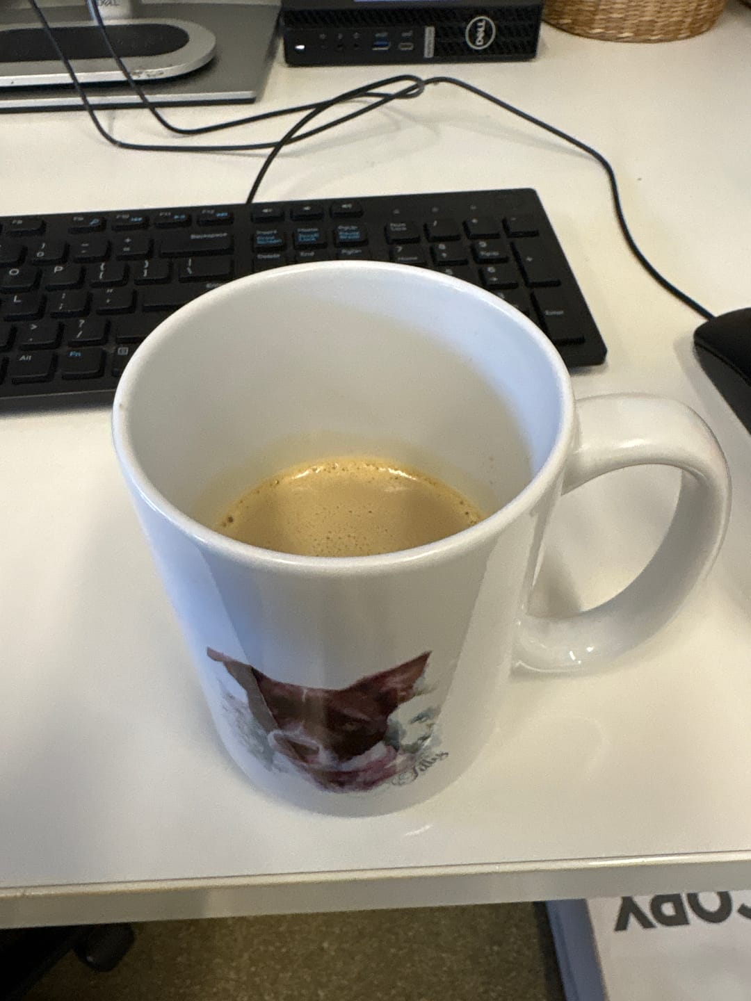 Customer photo review of Personalised Mug - Watercolour
