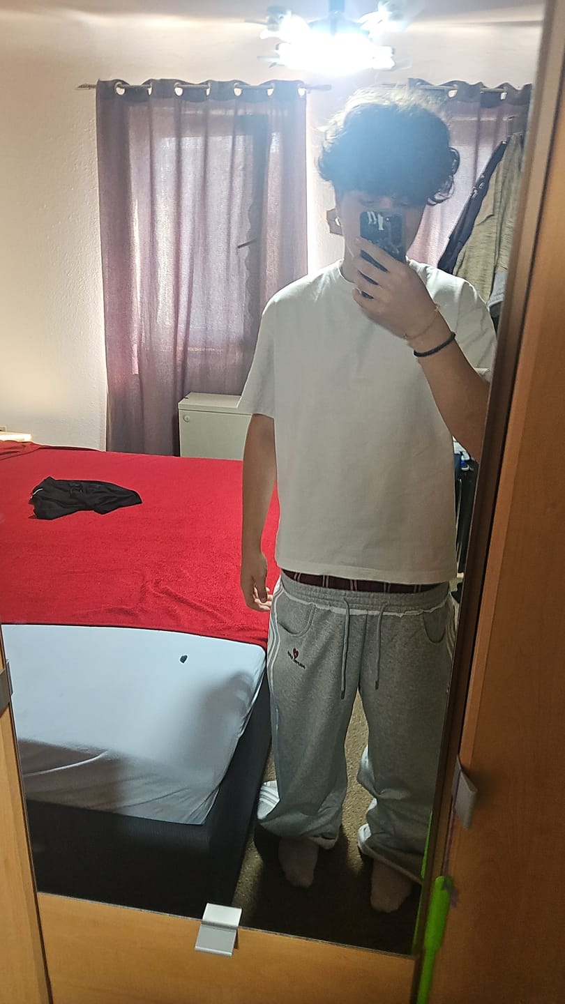 Customer photo review of Aelfric Eden Double Waist Super Baggy Sweatpants