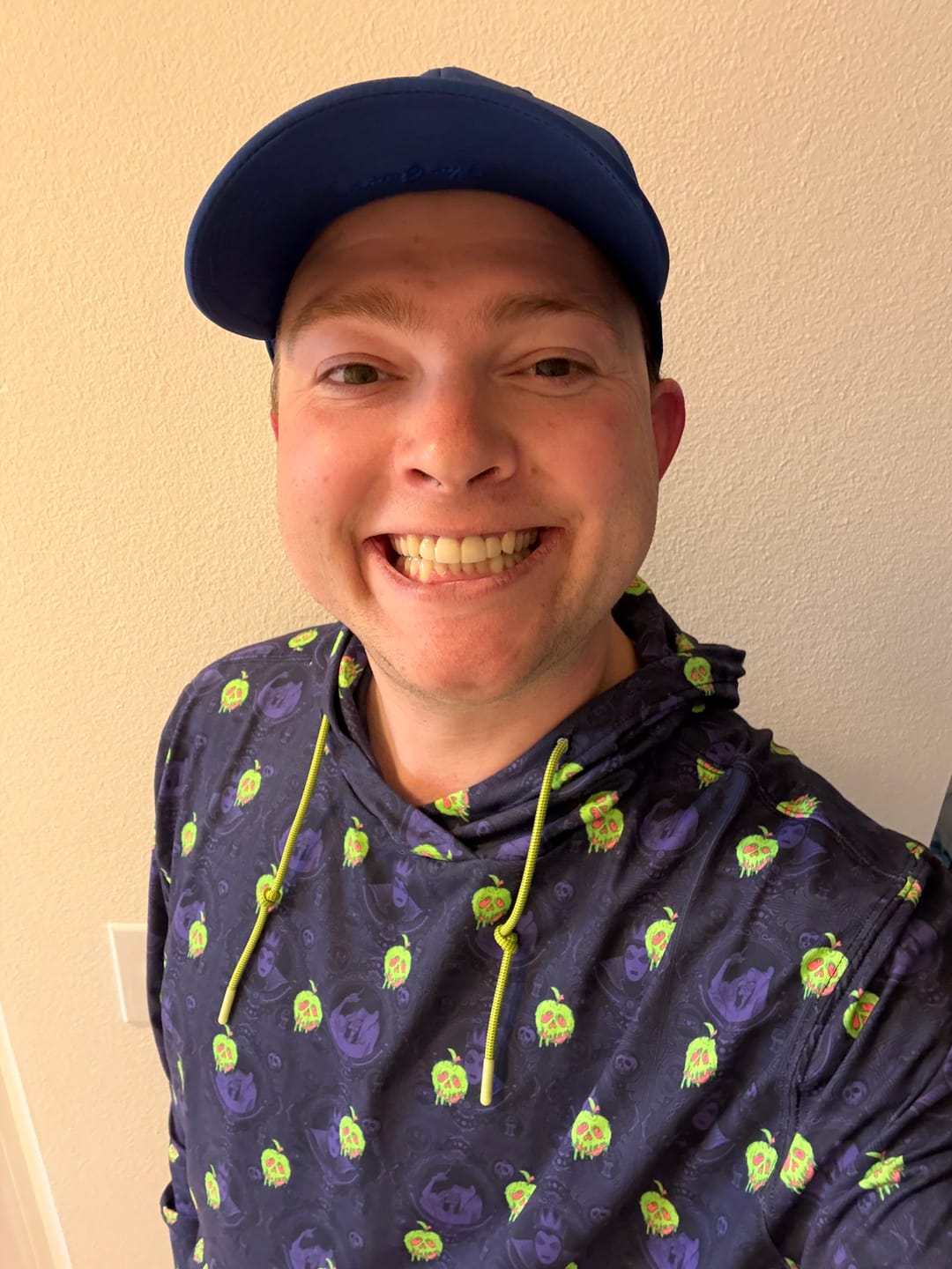 Customer photo review of Disney Villains "Bad Apples" – Performance Hoodie
