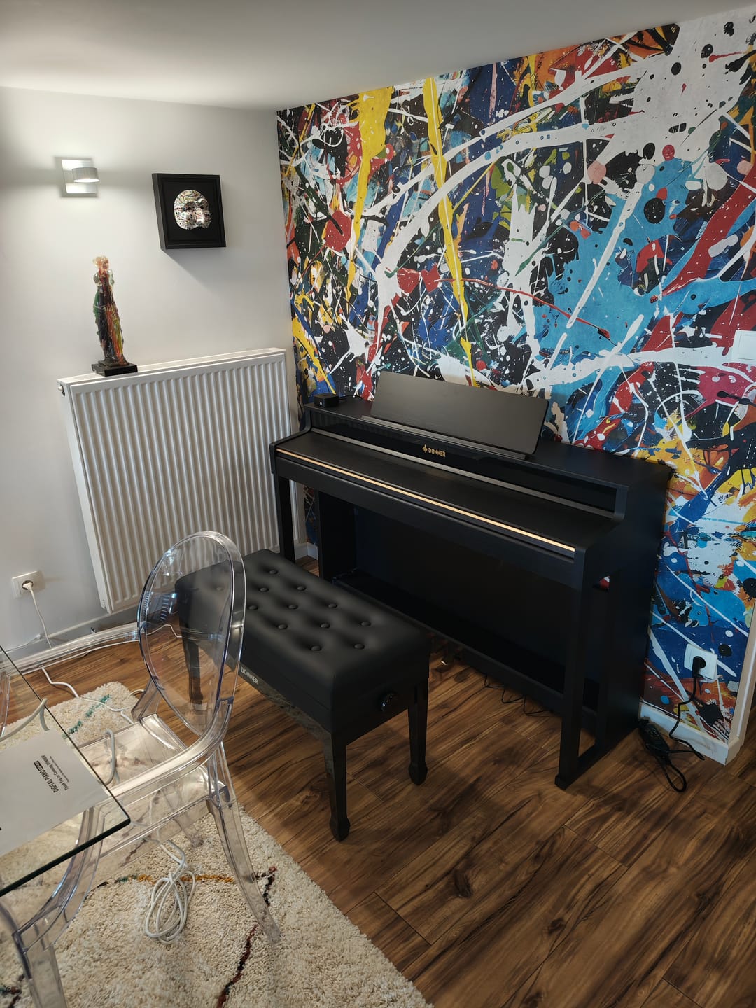 Customer photo review of Donner DDP-400 Piano Numérique à Touches Pondérées