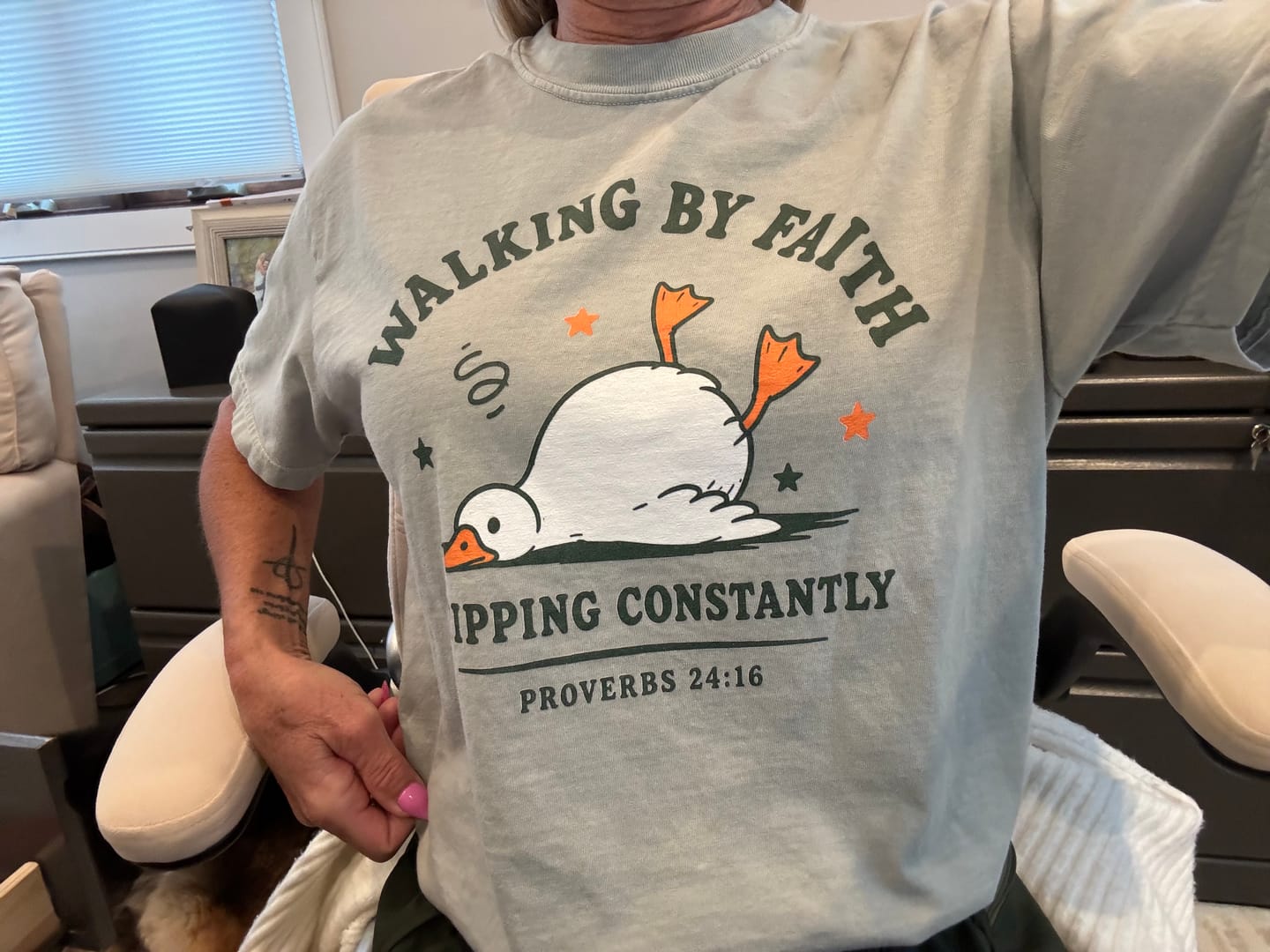 Customer photo review of Tripped T-Shirt