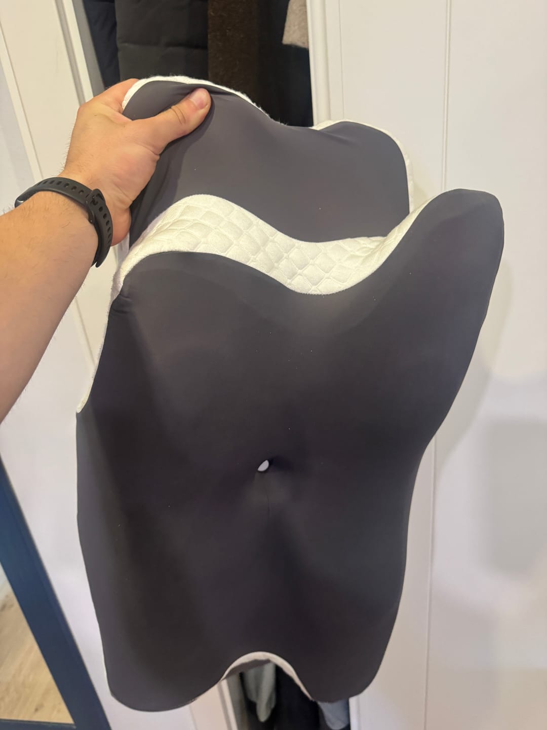 Customer photo review of Almohada Cervical Ergonómica Viscoelástica