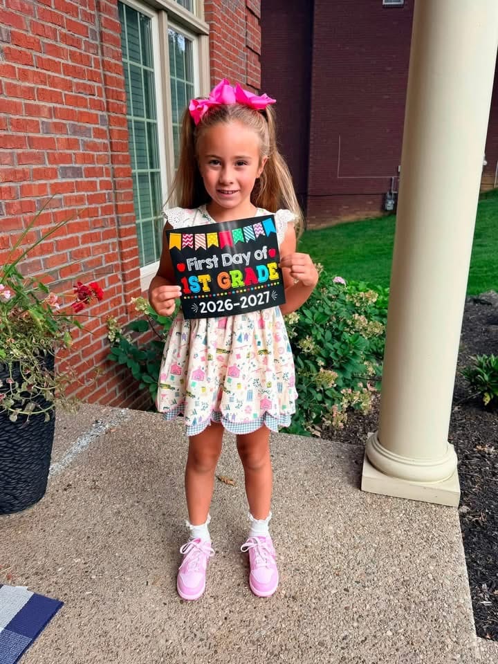 Customer photo review of Scallop Tunic Set ~ Schoolyard Sweetie
