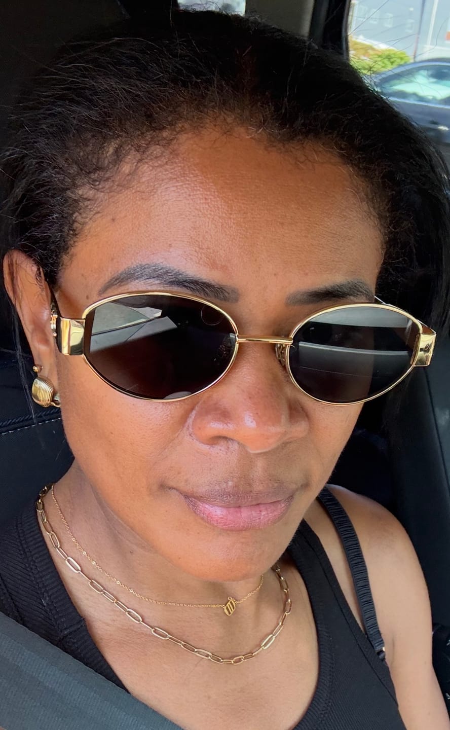 Customer photo review of Paperclip Necklace