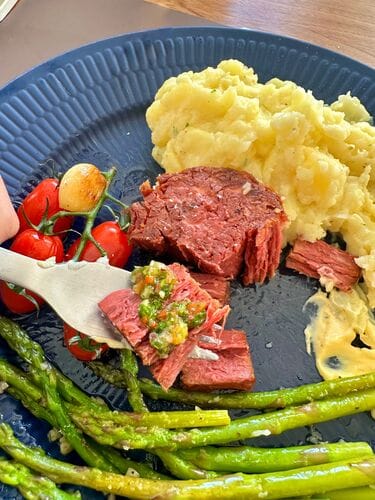 Customer photo review of Thick-Cut Filet