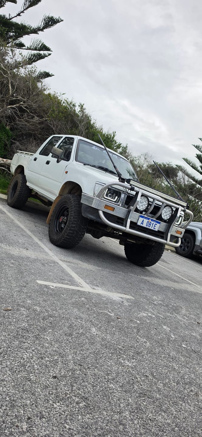 Customer photo review of 5X7" 'Angry Eye' Headlights