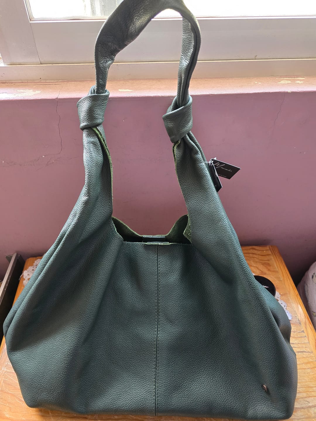 Customer photo review of Bolso Hobo Mod Inglaterra *Verde *