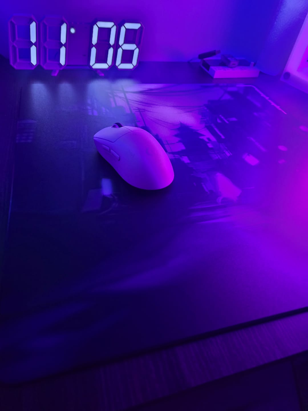Customer photo review of Wraith Cyberglass Cam Mousepad
