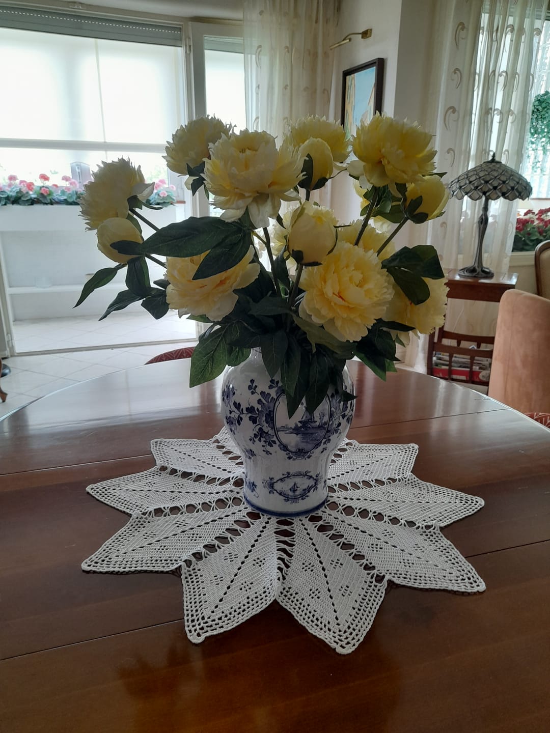 Customer photo review of Pivoines - Jaune