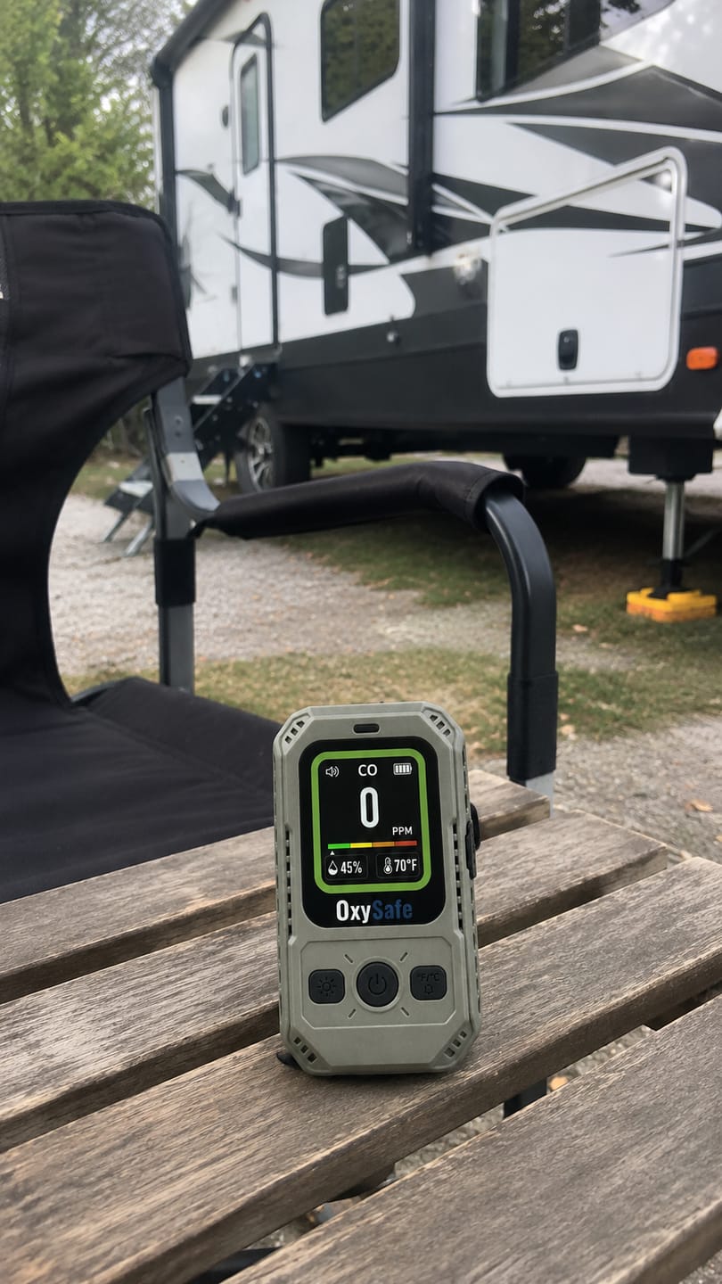 Customer photo review of OxySafe™ OffGrid RV & Motorhome CO Detector