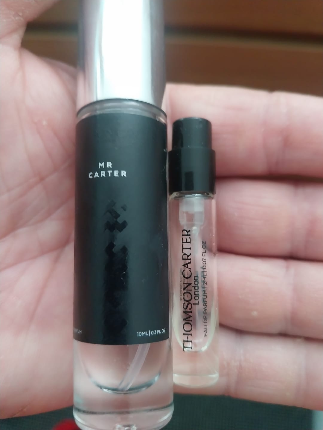 Customer photo review of Mr Carter | Eau de Parfum