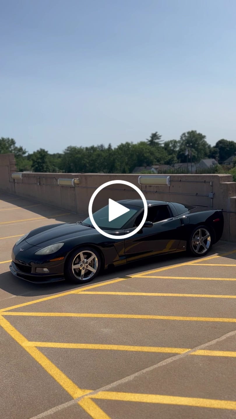 Customer video review of Corvette C6 Base Extended Front Splitter Lip | ZR1 Conversion Package