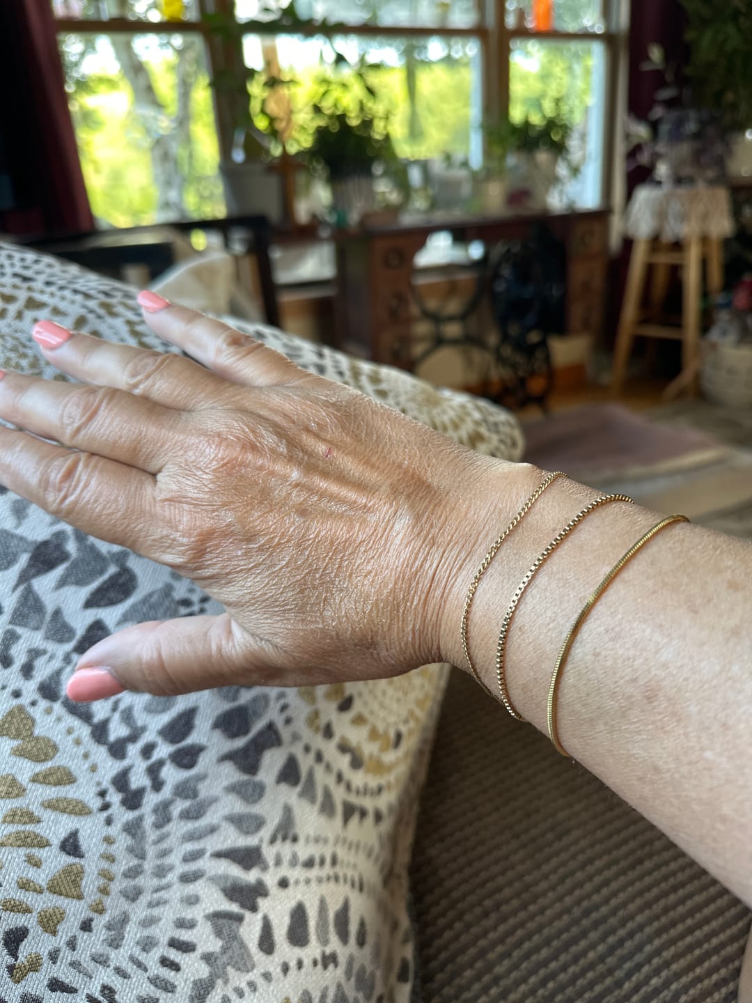 Customer photo review of Minimal Bracelet Stack