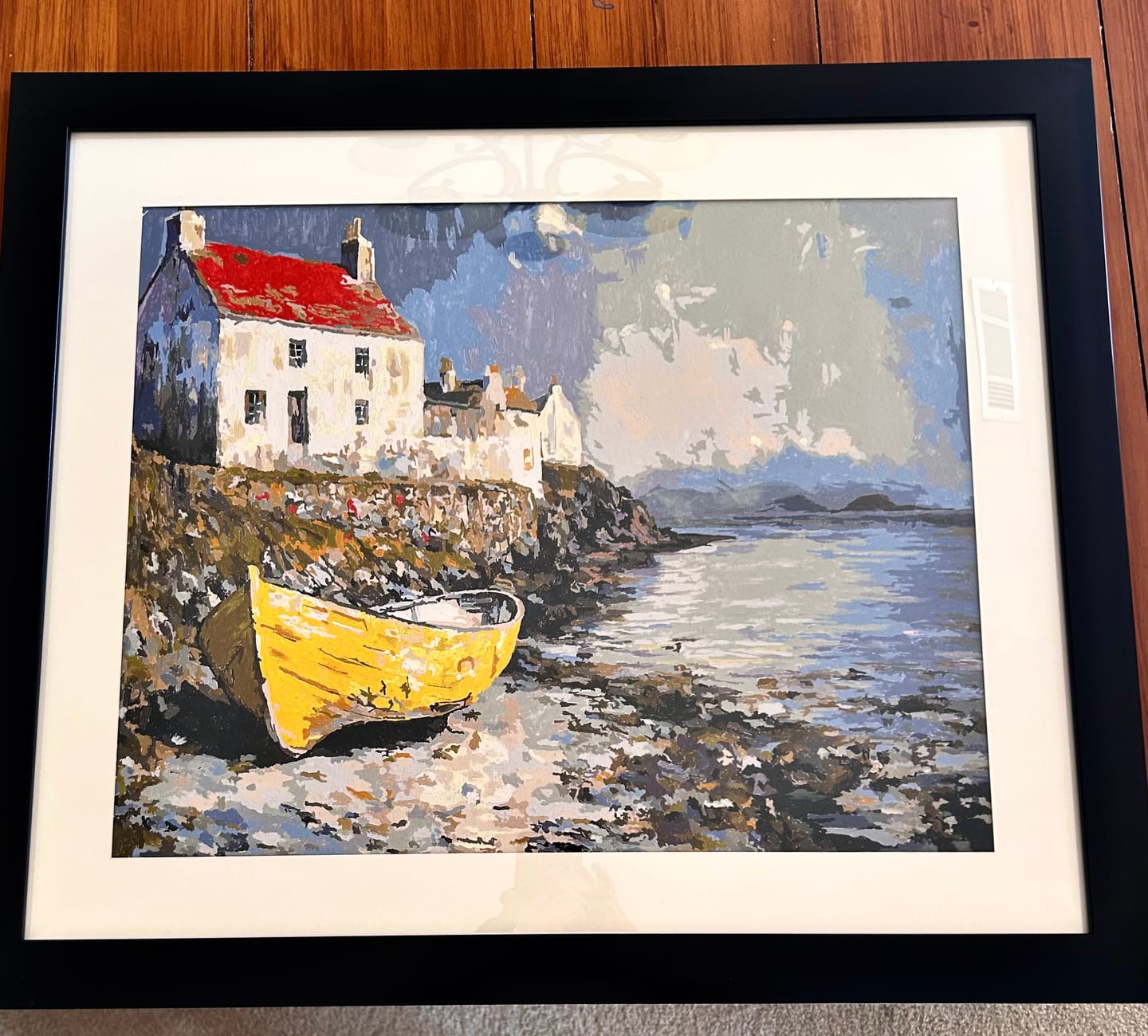 Customer photo review of Rowboat by the Shore