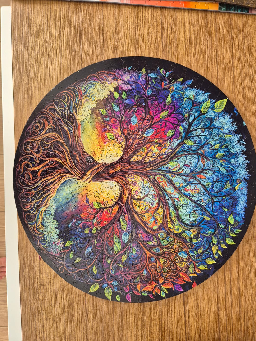 Customer photo review of Hayat Ağacı - Ahşap Puzzle