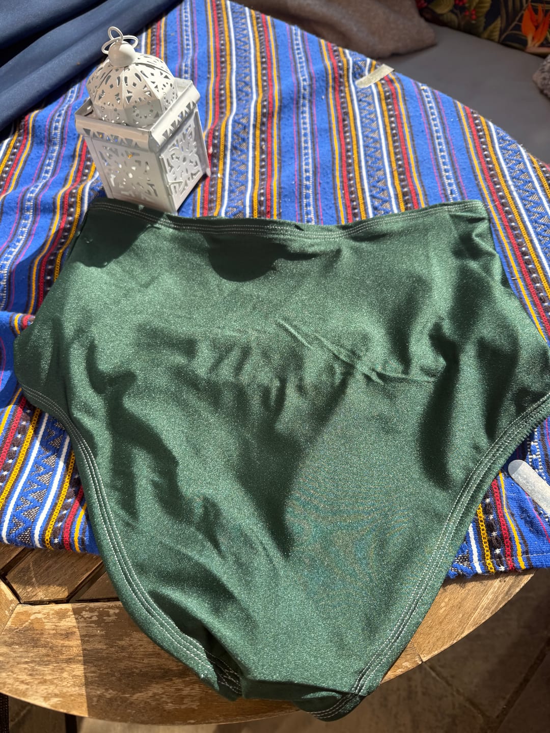 Customer photo review of Plain Lycra Spandex Fabric