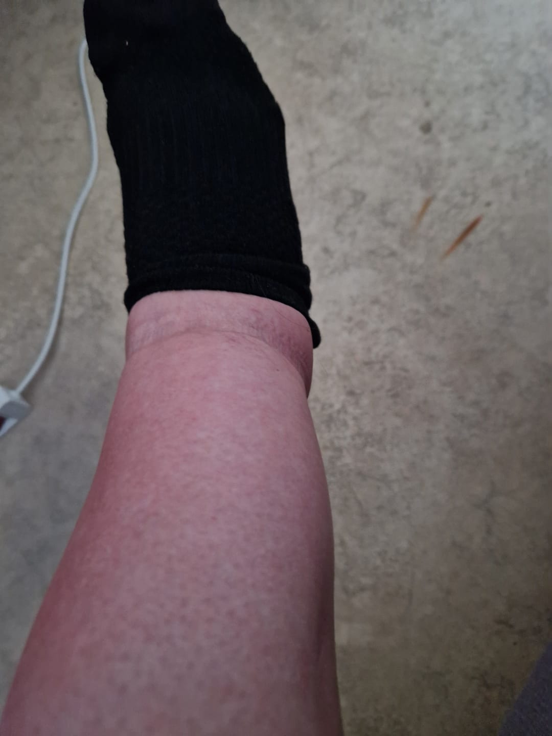 Customer photo review of Ankelstrumpor i bambu med mild kompression