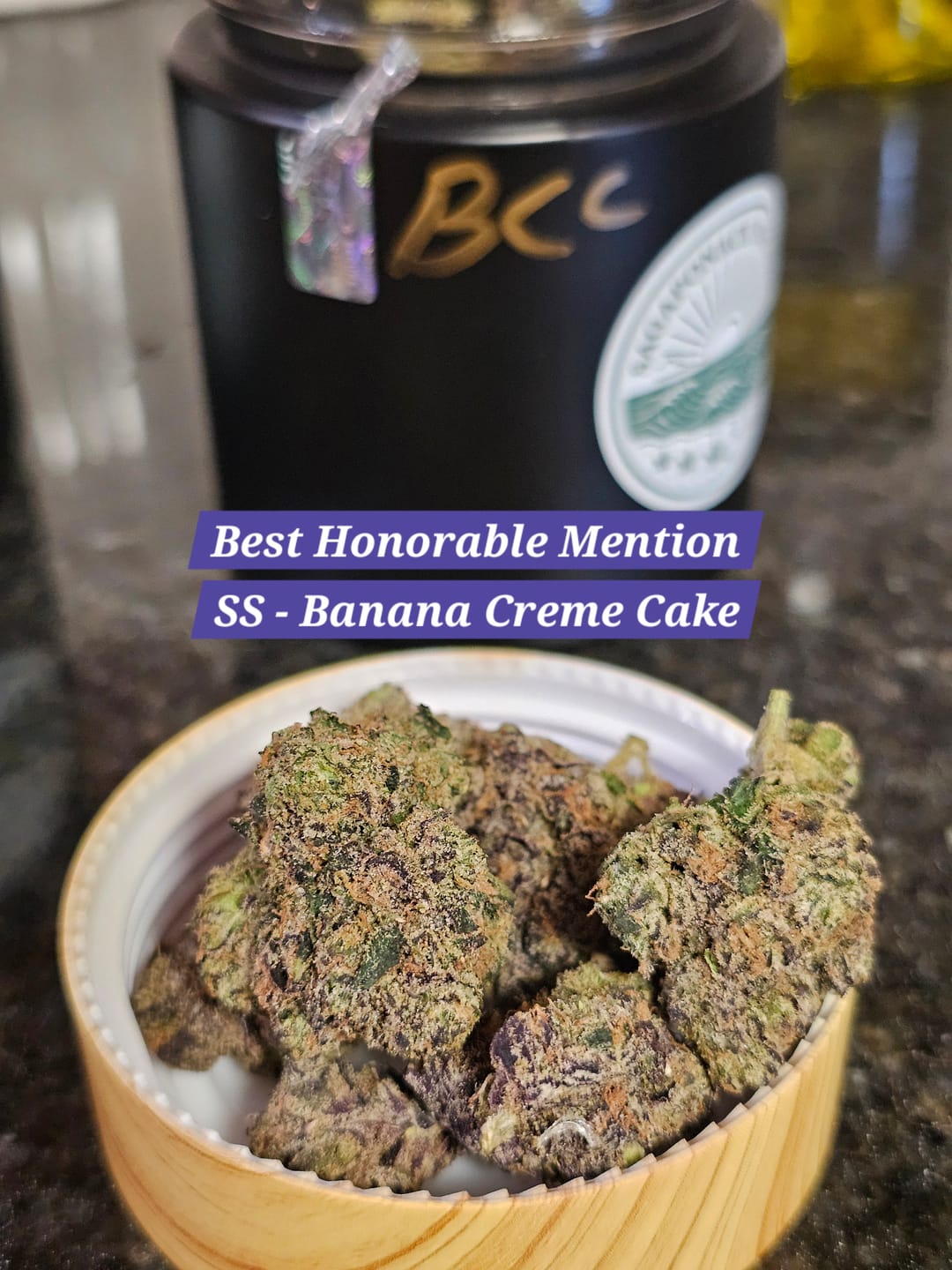 Customer photo review of Banana Cream Cake 17 Grams