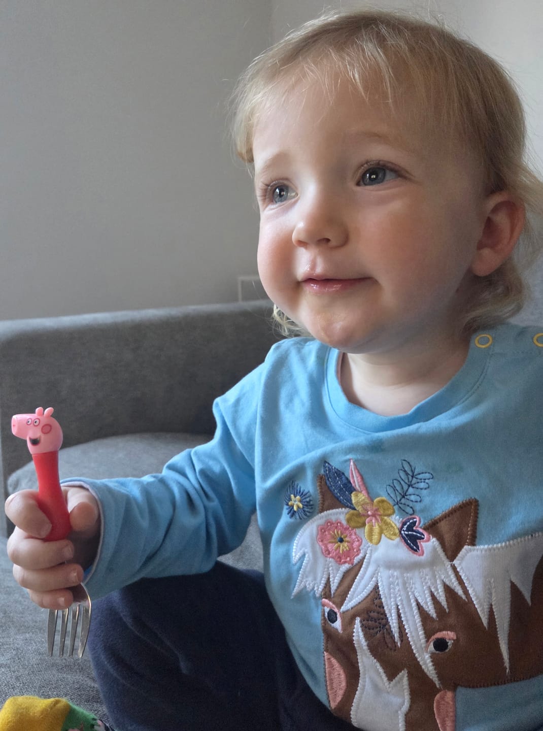 Customer photo review of Peppa Pig Cutlery Set