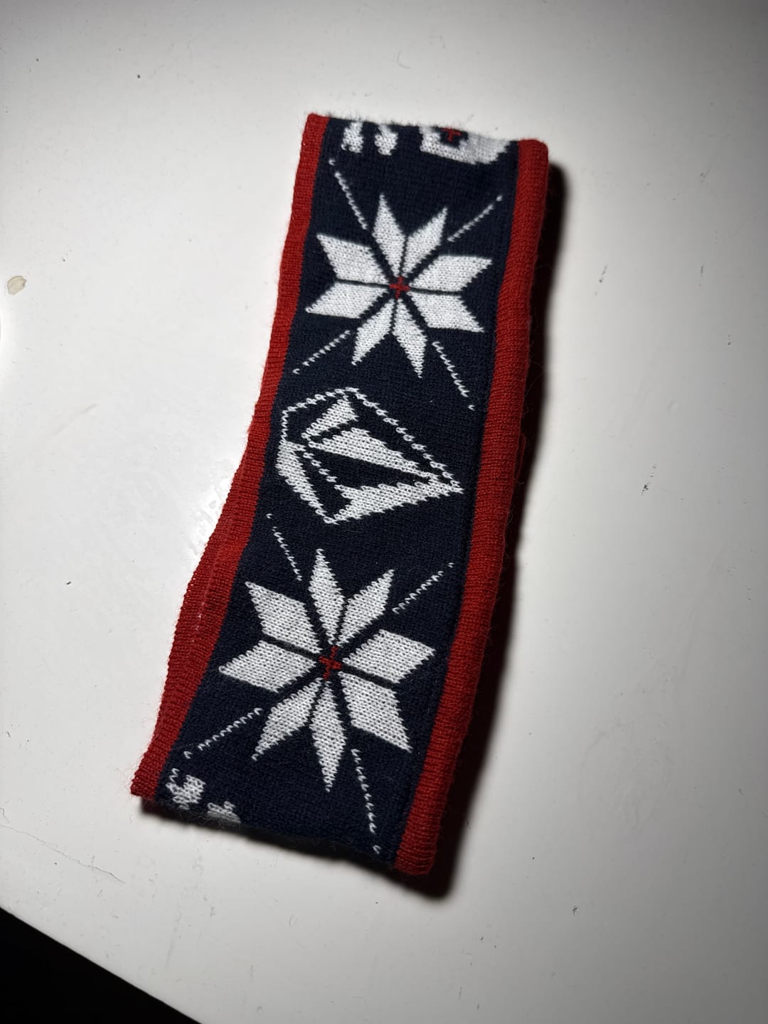 Customer photo review of Vincha Volcom Aspen Rojo Azul