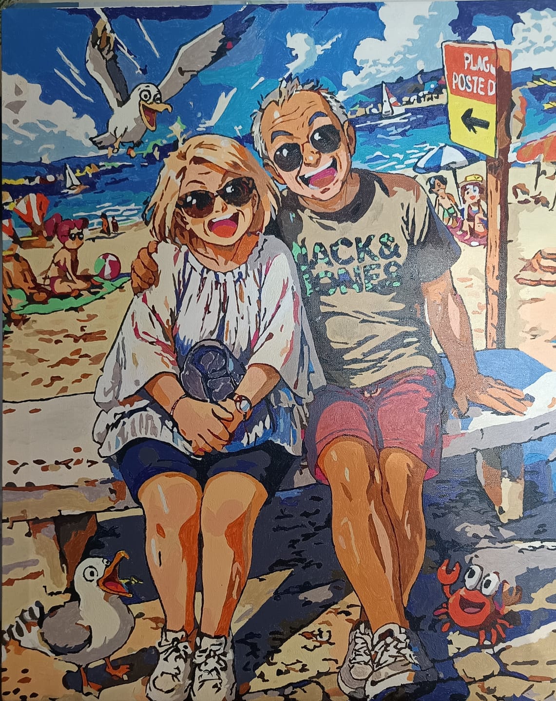 Customer photo review of Kit Personnalisé 40x50cm - 80x120cm Réalisation graphique GRATUITE