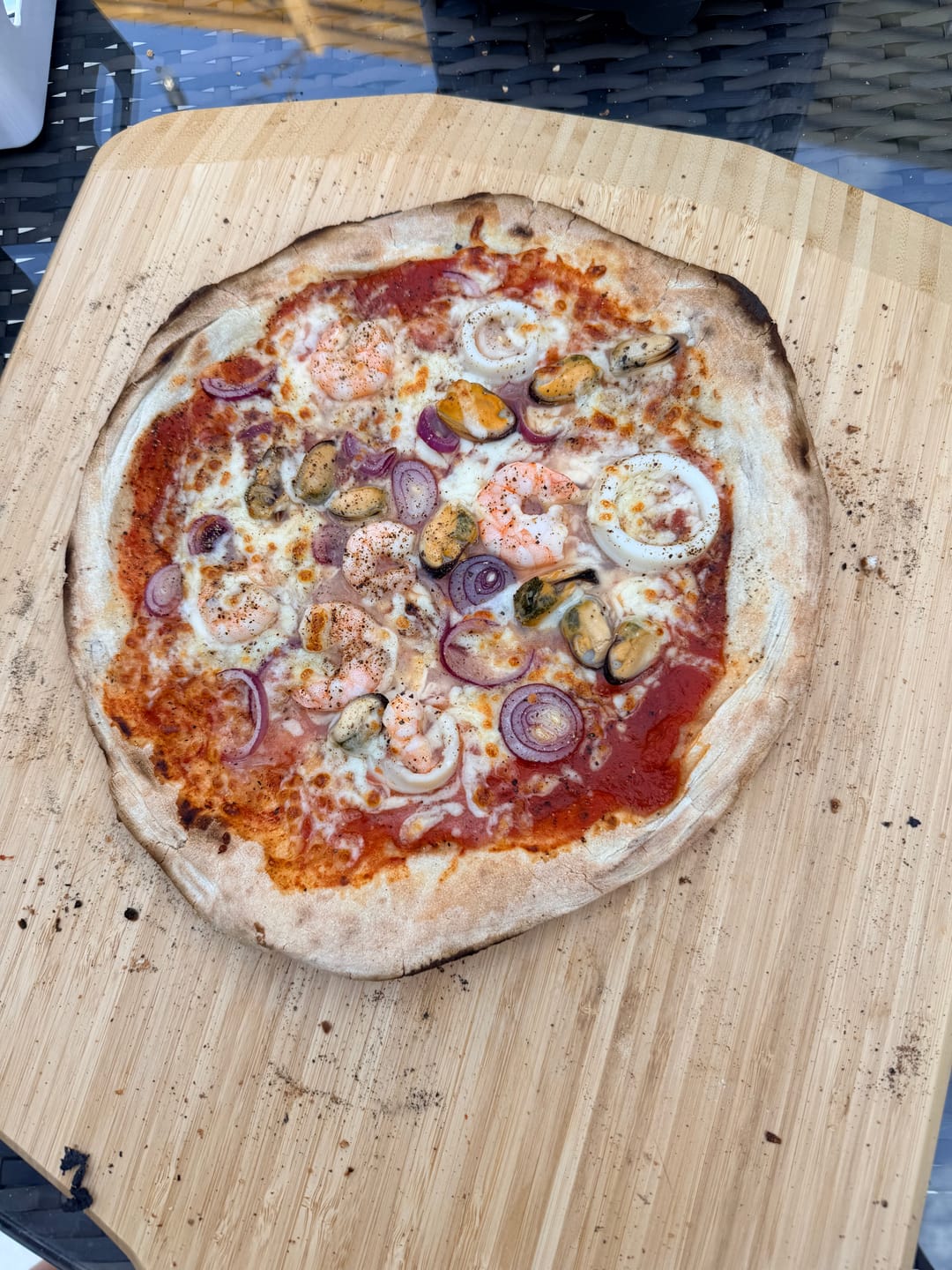 Customer photo review of Sourdough Pizza Bases
