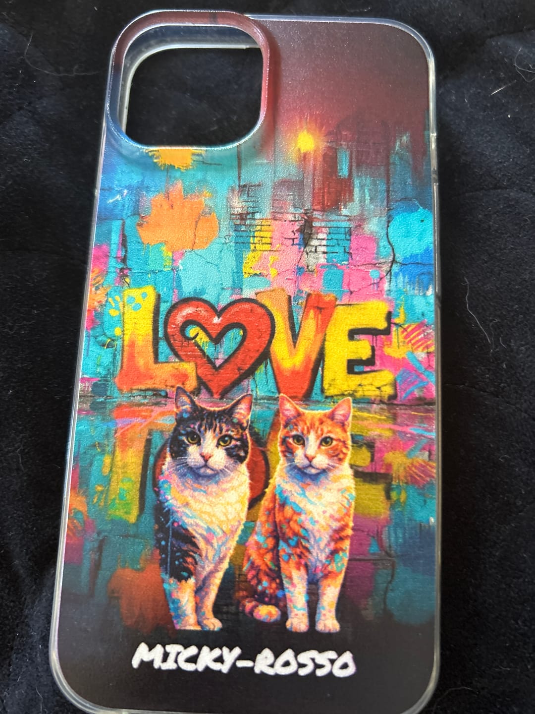 Customer photo review of Streetart - Gepersonaliseerd telefoonhoesje