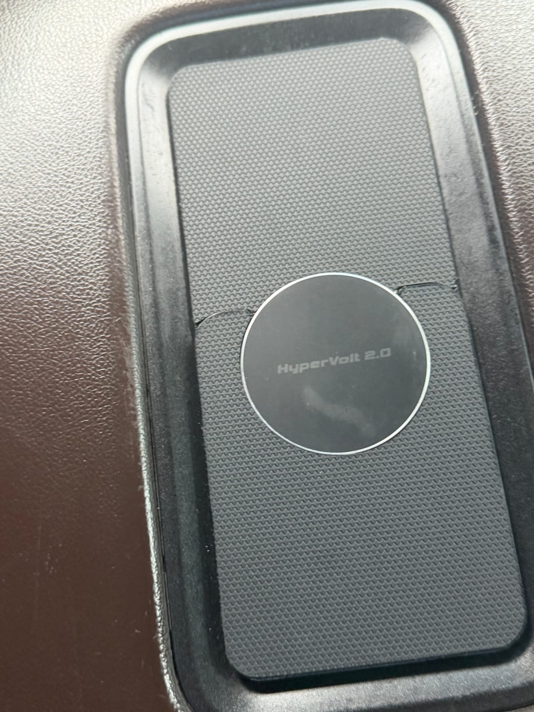 Customer photo review of HyperVolt 2.0 - GMC & Chevy Magsafe Console Charger Upgraded