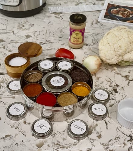 Customer photo review of Mediterranean Spice Wheel
