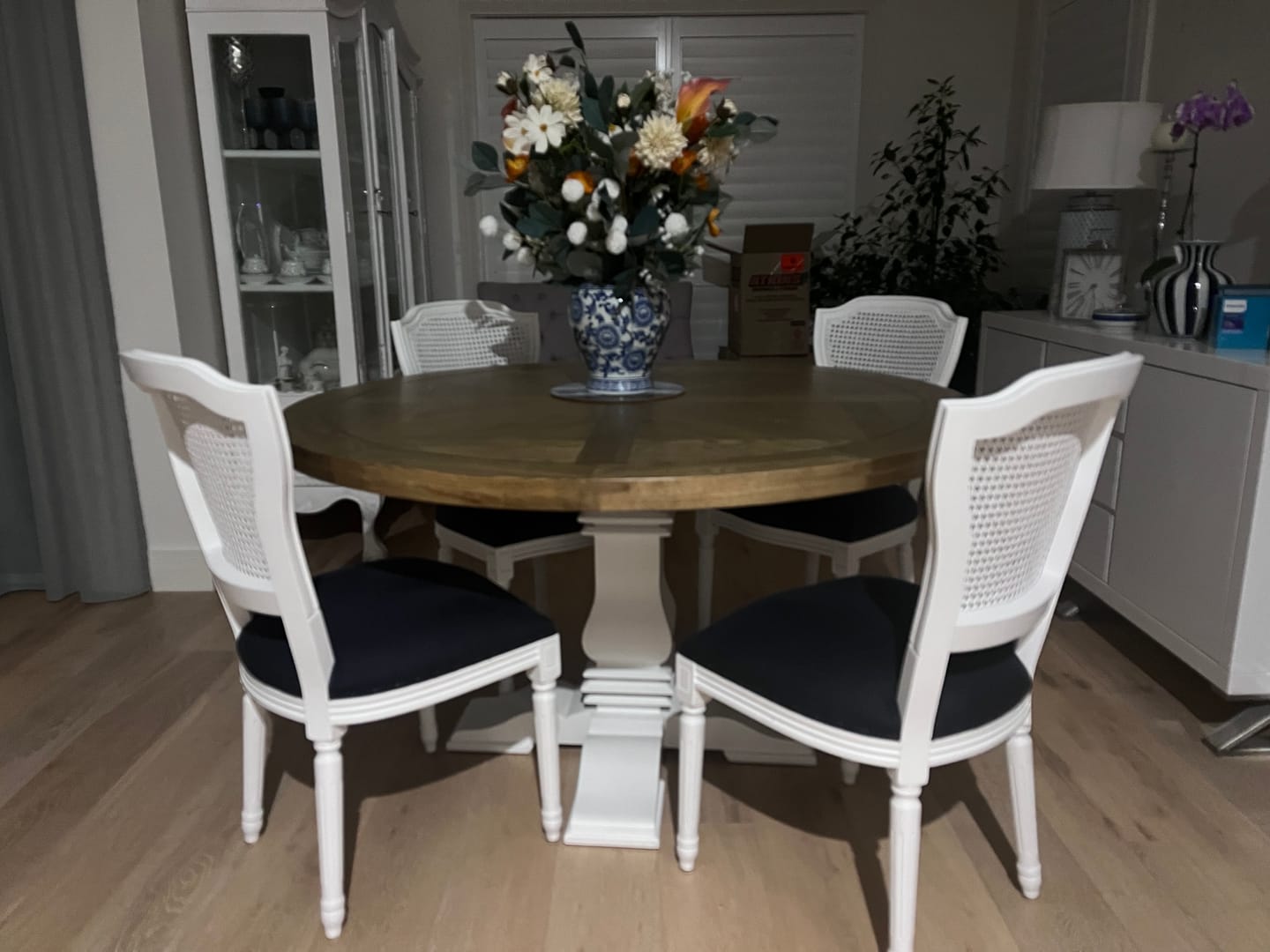 Customer photo review of April Luxury Upholstered Dining Chair