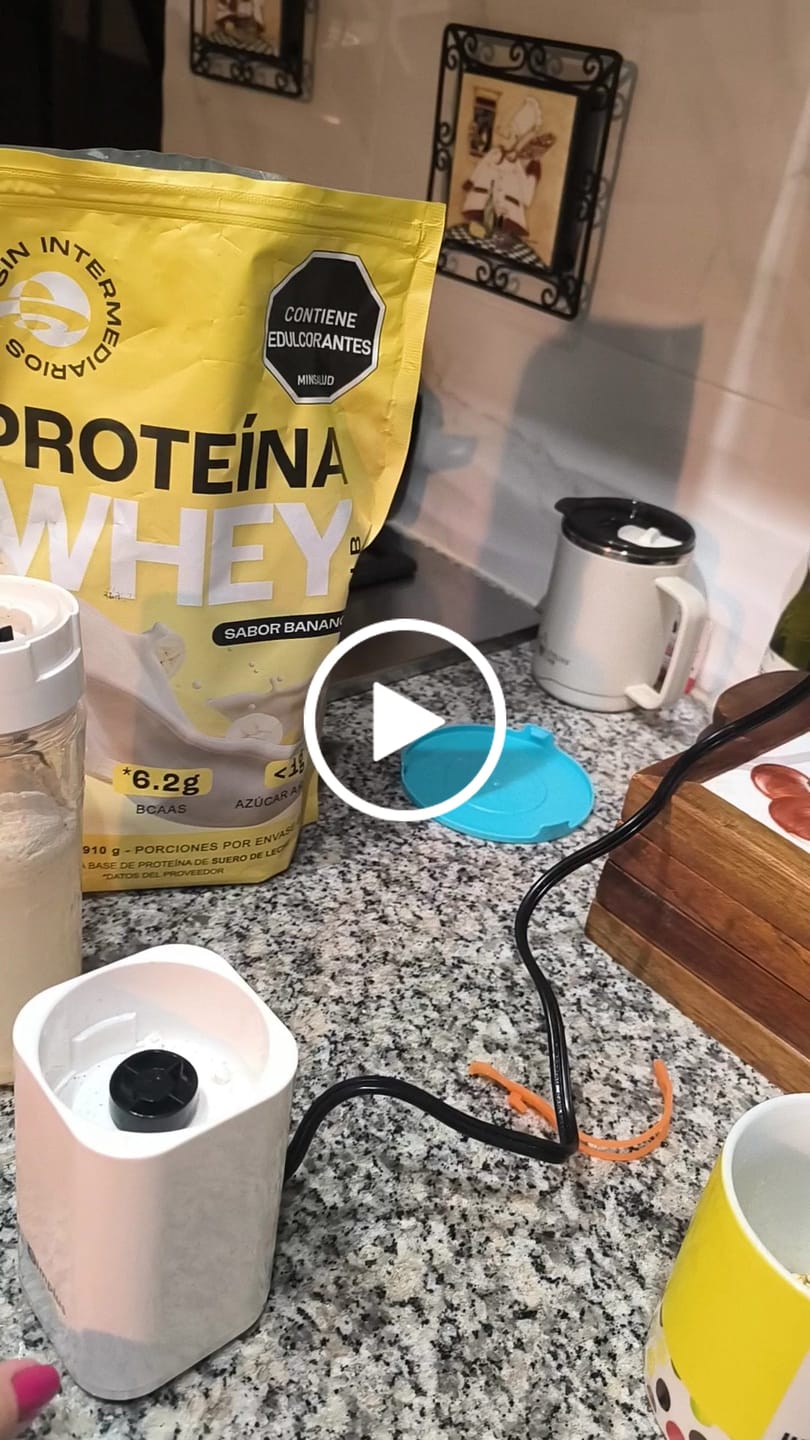 Customer video review of Proteína Whey - Banano